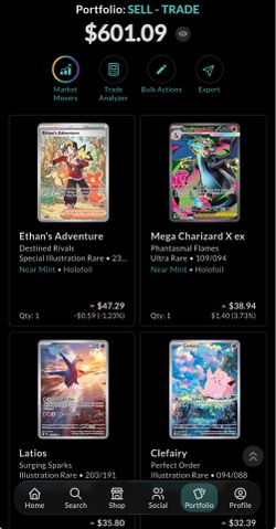 Pokemon Cards (IR/SIR)