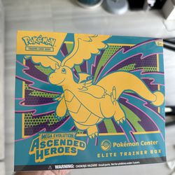 Pokemon TCG - Ascended Heroes Pokemon Center Elite Trainer Box