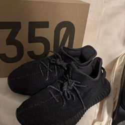 adidas Men's Yeezy Boost 350 V2 Onyx Sneakers Size 9.5 FU9006 In Original Box