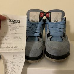 Air Jordan 4 Unc Size 10