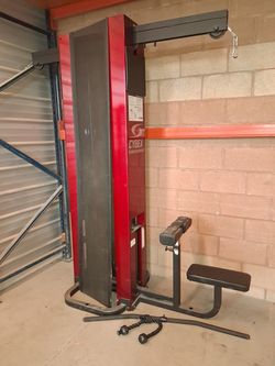Cybex Tricep Lat Pull Tower