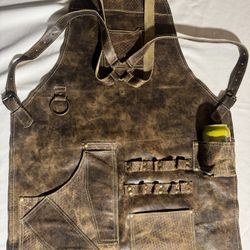 Authentic Leather Aprons Bibs From (León Guanajuato)
