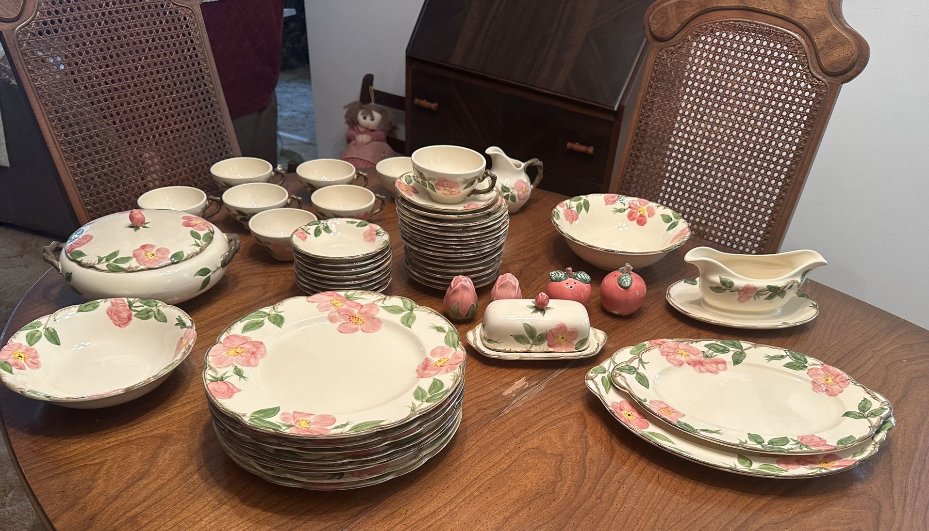 Vintage Franciscan Desert Rose China