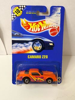 1991 Hot Wheels Camaro Z28 Die Cast Car #33