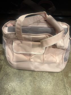 Light Pink Small Dog Or Cat Carrier
