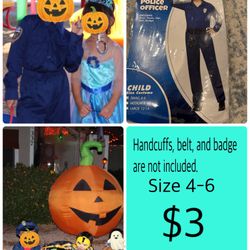 Halloween Costume Police Officer