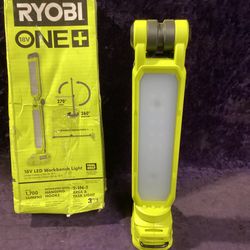 🛠🧰RYOBI ONE+ 18V Cordless LED Workbench Light-LIGHTLY USED/GREAT COND!(Tool Only)-$40!🧰🛠