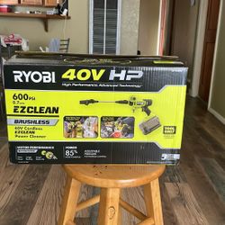 RYOBI 40V HP 600PSI