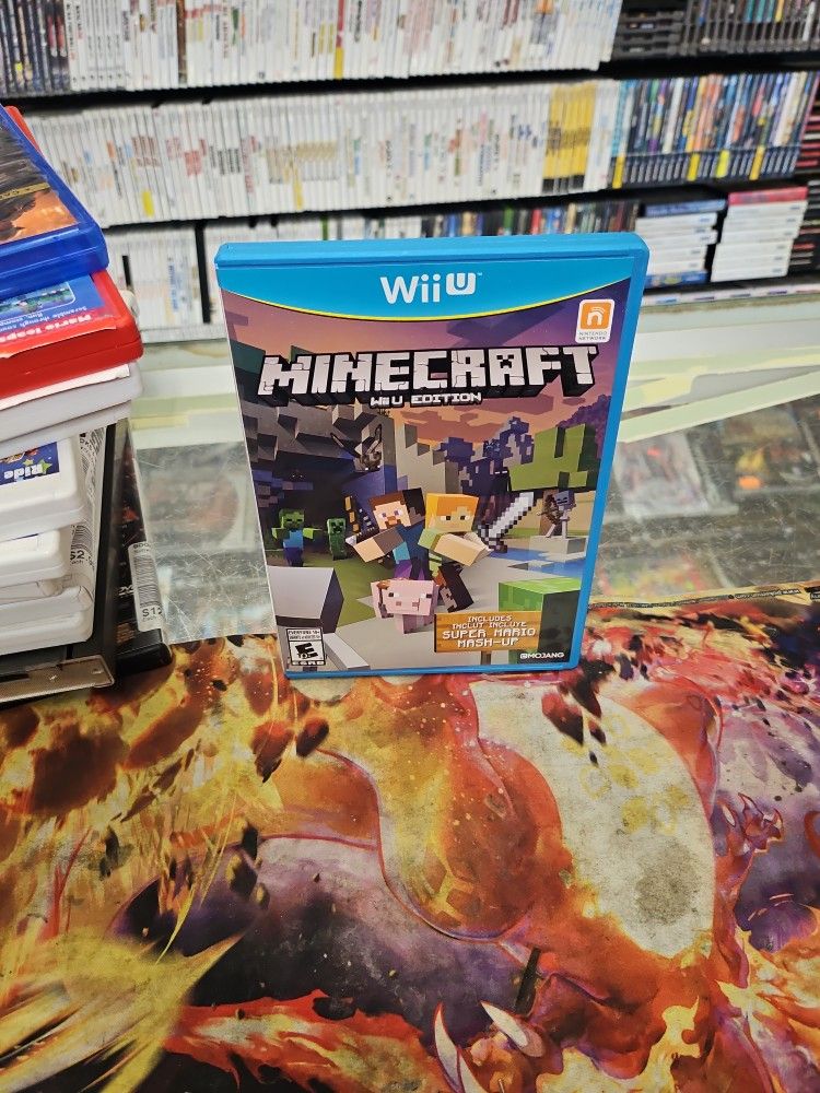 Minecraft Nintendo Wii U Video Game Tested