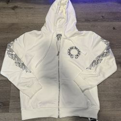 Chrome Hoodie (White)