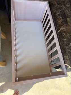 Pink bassinet