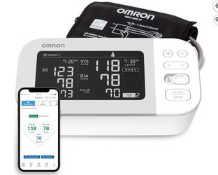 OMRON Platinum Blood Pressure Monitor, Upper Arm Cuff, Digital Bluetooth Blood Pressure Machine