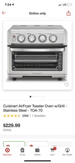 Cuisinart Airfryer Toaster Oven Grill