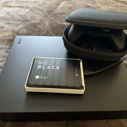 Xbox One X with Pro Controller And 2TB External Drive