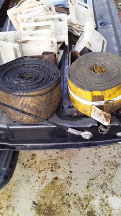 4 inch load straps i have 10 $5.00 each