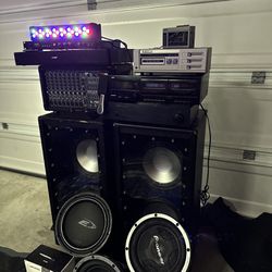 DJ Equipment And Speakers Bundle 