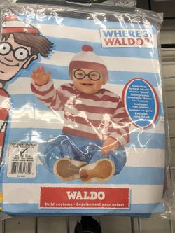 Waldo toddlers Halloween costume
