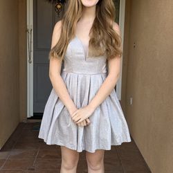 Sparkle Pink Cocktail Dress
