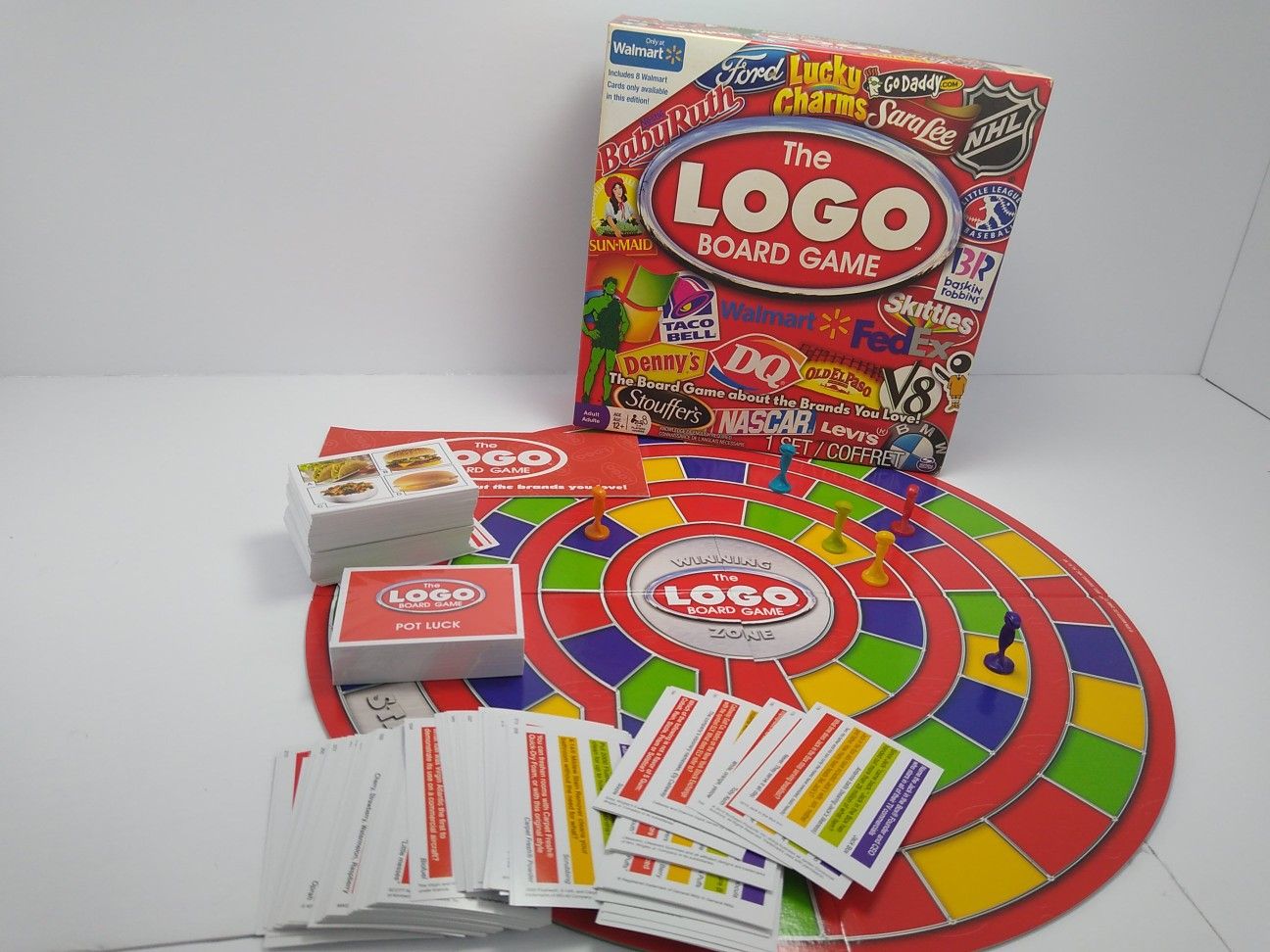 The LOGO BOARD GAME About The Brands You Love by Spinmaster