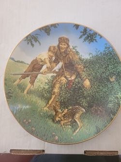 Davy Crockett Collectors Plate