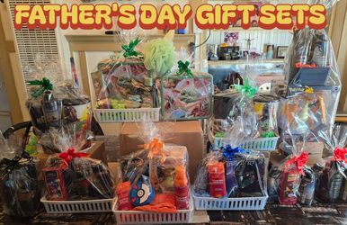 Father's day gift sets, baskets