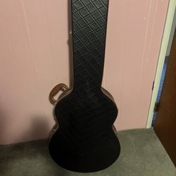 Leather hard Guitar Case