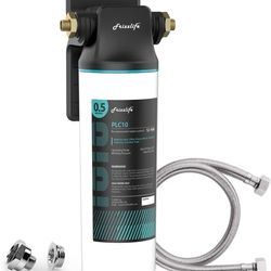 New unopened Frizzlife SW10 Under Sink Water Filter System, NSF/ANSI 53&42 Certified, Reduces 99.99% Lead, Chlorine, Bad Taste & Odor, Direct Connect 