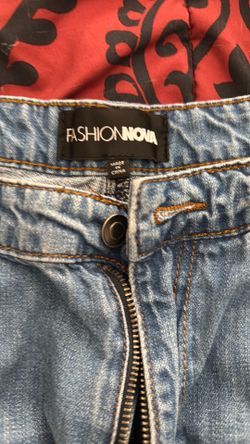 Size 15 blue fashion nova jeans