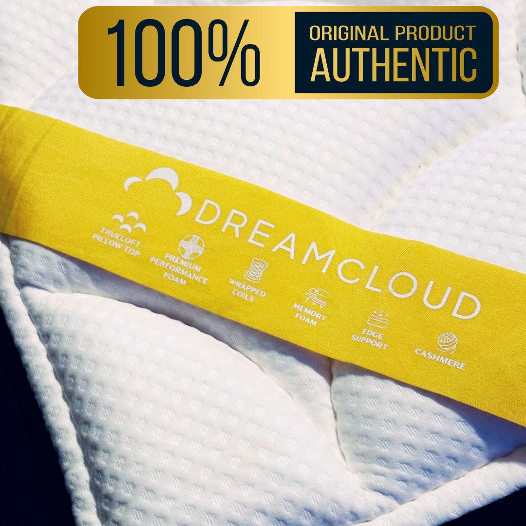 DreamCloud Premier Rest Full, Memory Foam, Like New, Excellent Condition, **Authentic Badge**  