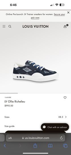 Louis Vuitton Ollie Richelieu Sneaker