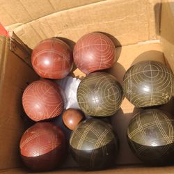 Vintage BOCCE SET