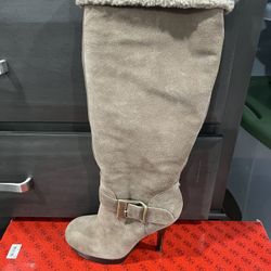 Guess Gwedesia Suede Tan Boots