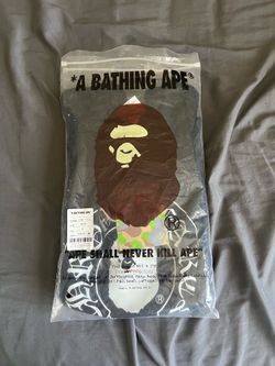 Black chrome BATHING APE shirt