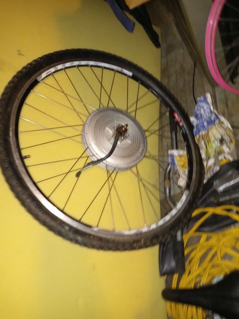 22"  Bionx Electric Bike Wheel And Tire
