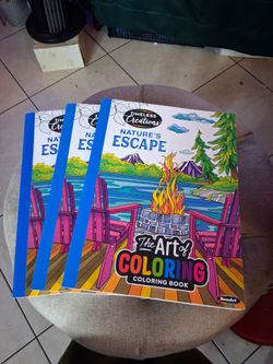 RoseArt Timeless Creations Nature's Escape Coloring Books (3)