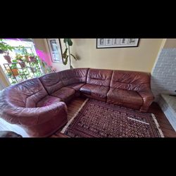 German Leather Couch