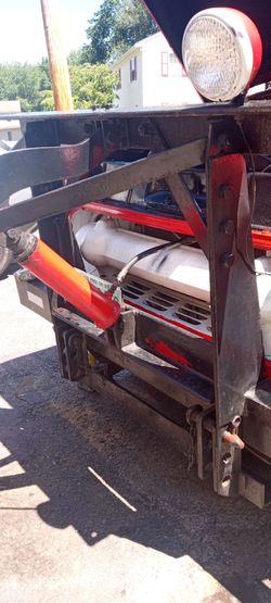 Plow frame n bumper piston all-in-one will bolt any truck bolts on