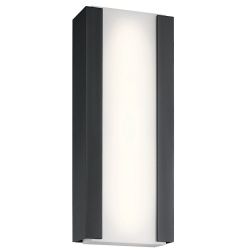 Ashton 24" LED Wall Light Textured Black