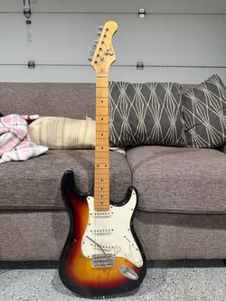Eleca Sunburst Electric Guitar 6 String