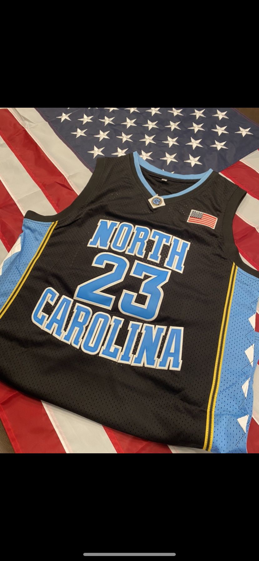 🔥🏀 Michael Jordan #23. North Carolina UNC Jersey 🏀🔥