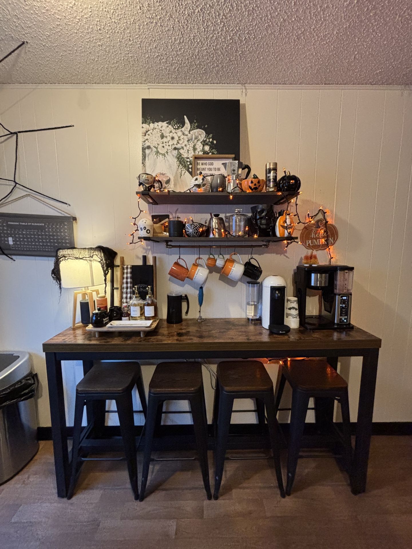 Bar Table With 4 Stools! 