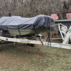 Jon Boat And Trailer