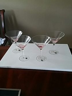 Martini glasses