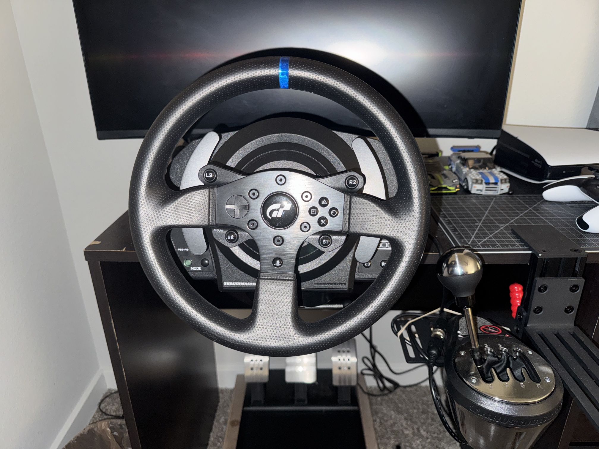 Thrustmaster T300 RS For PS5/PS4 With T.M. 7 Gear Metal Shifter