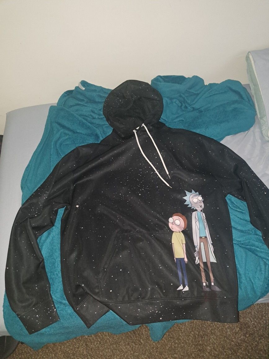 Adult Rick And Morty 2XL Sweatshirt 