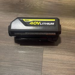 Ryobi 40v 4ah Lithium Battery