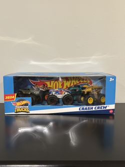 Hot Wheels Monster Truck Crash Crew 2024