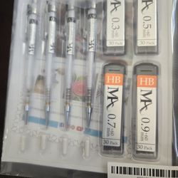 MOZART MECHANICAL PENCIL SET WITH CASE 