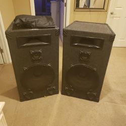 Huge Box Speakers!