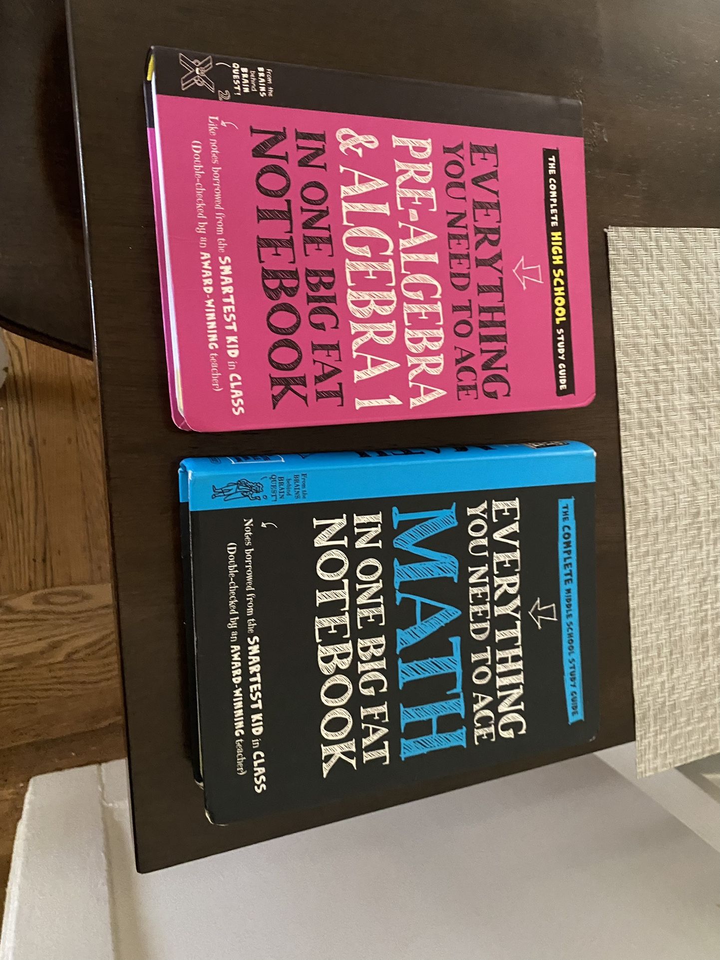 Big Fat Notebook 2-Pack: Everything You Need to Ace Math & Pre-Algebra and Algebra 1